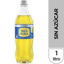 Gaseosa Inca Kola Sin AzÃºcar 1LT